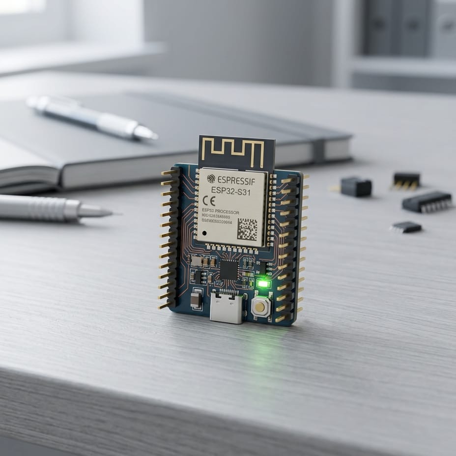 ESP32-S31 SoC Chip — RISC-V Dual-Core Wireless Microcontroller
